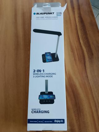 Lampada da scrivania blaupunkt wireless charging