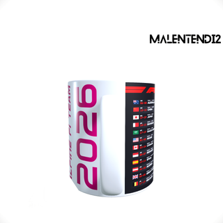 Taza Formula 1 Franco Colapinto - Alpine 2026