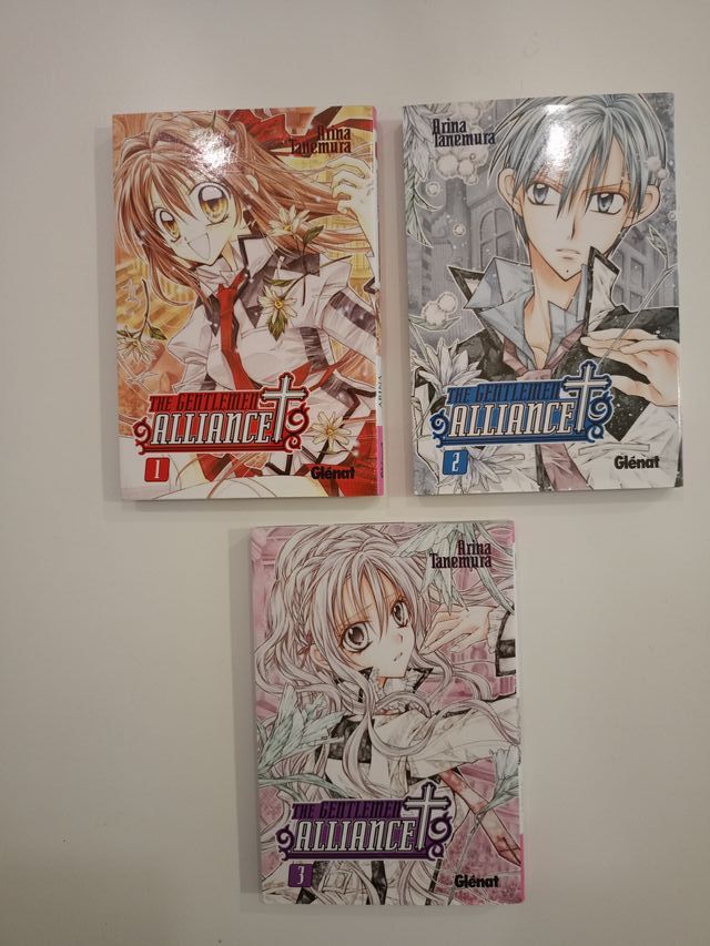 THE GENTLEMEN ALLIANCE MANGA TOMOS 1, 2 y 3 ENVÍO
