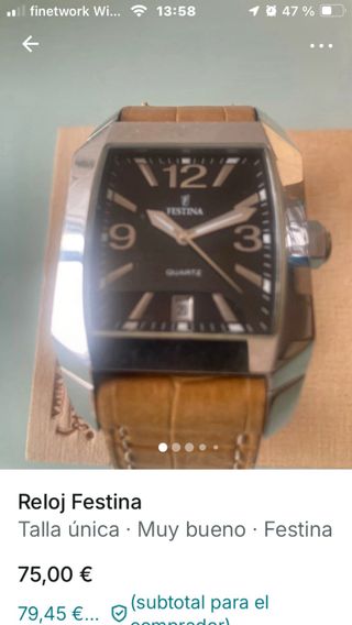 Reloj Festina caballero