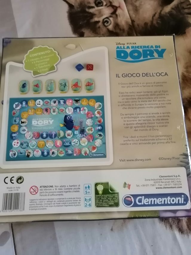 Gioco dell'oca di Nemo e Dory