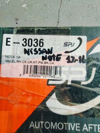 Espejo Nissan note 2013