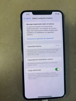 Iphone XS Max 256GB Plata
