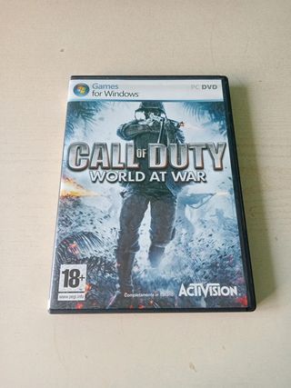Call of duty World at war.