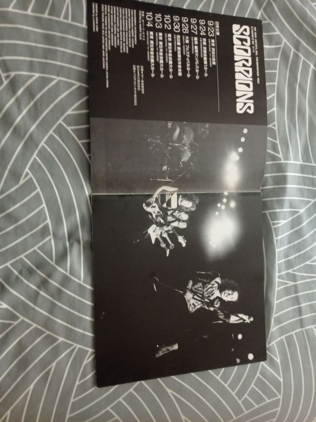 Scorpions tour Japón 82