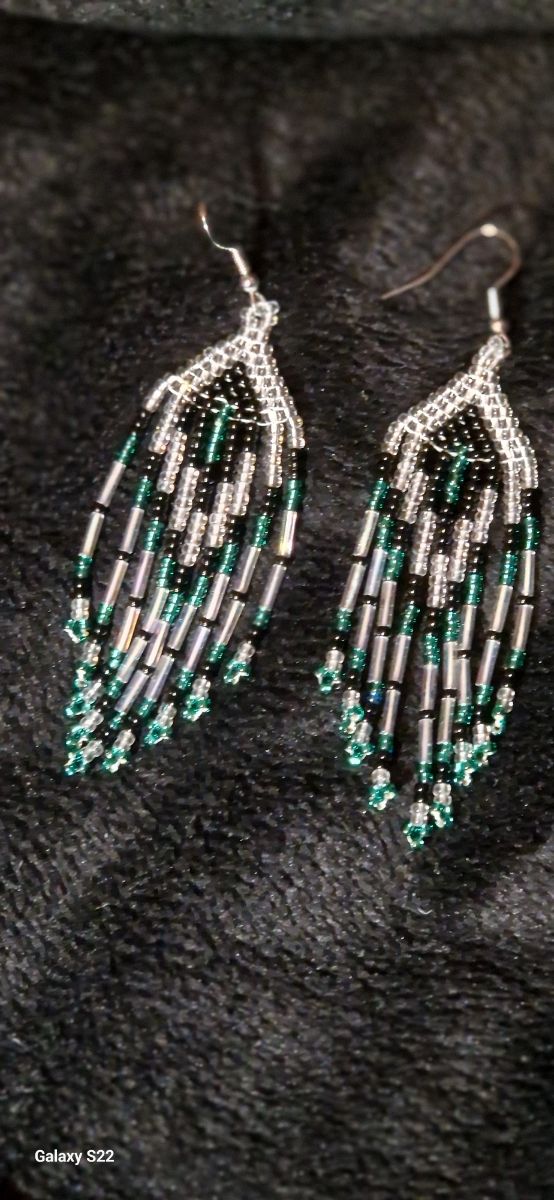 Orecchini frange o nativi fatti a mano