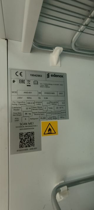 Armario congelador ANS-651