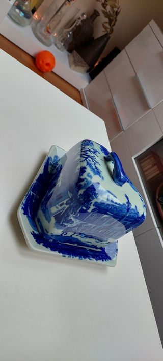 Quesera Victoria Ware Ironstone