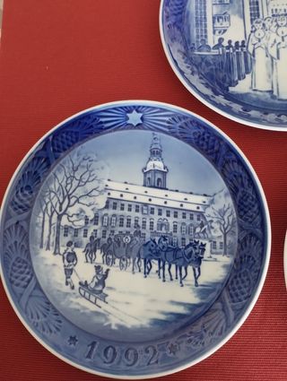 Piatti natale Royal Copenhagen