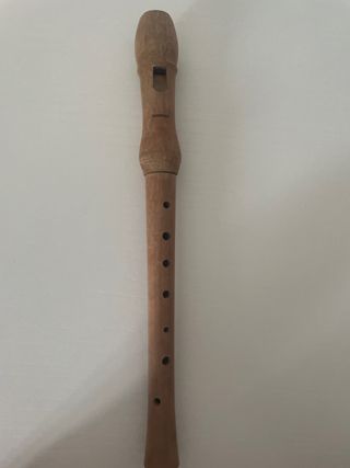 Flauta de madera