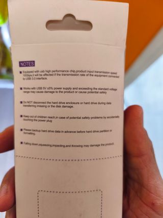 Supporto esterno SSD