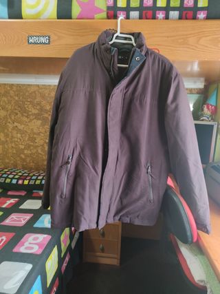 Chaquetón cro t.M color vino tinto