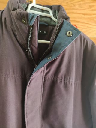 Chaquetón cro t.M color vino tinto