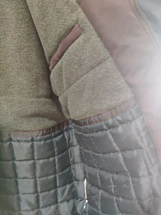 Chaquetón cro t.M color vino tinto