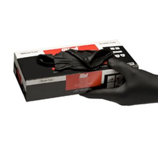 Guante negro talla L Caja de 100 unidades NITRILO