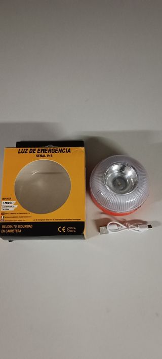 Baliza V16 emergencia USB