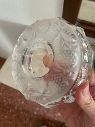 Cenicero cristal vintage