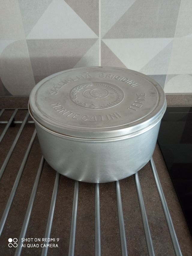 Oggetti per cucina vintage in alluminio