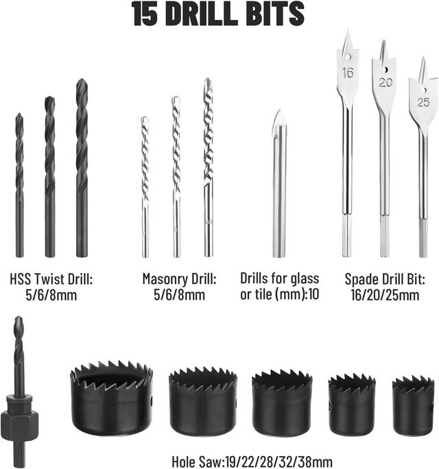 Trapano a percussione con cavo, trapano elettrico 