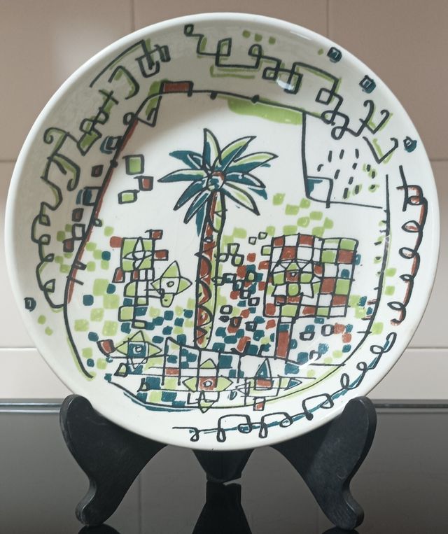 ANTIGUA PLATO DE LA CAM