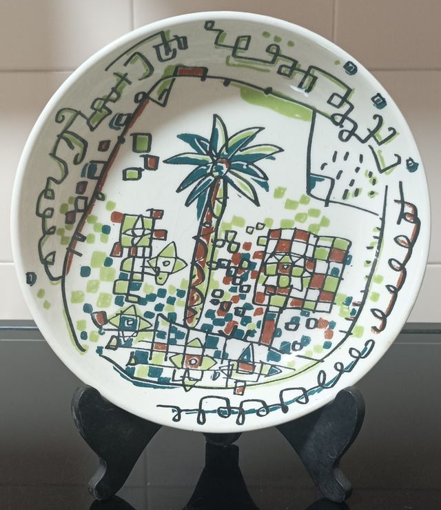 ANTIGUA PLATO DE LA CAM