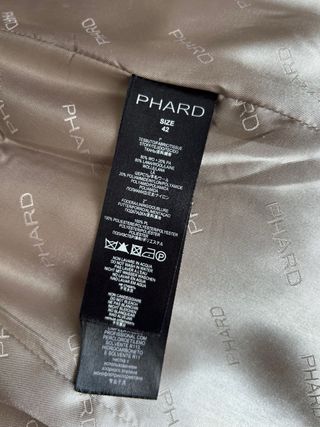 Abrigo de Lana de vestir PHARD