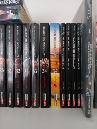 L'Attacco dei Giganti Vol. 1-34 + Variant