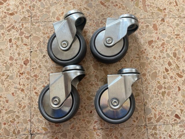 Ruedas giratorias industriales 10 cm