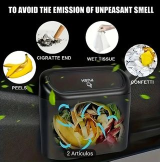 PAPELERA UNIVERSAL PARA COCHE