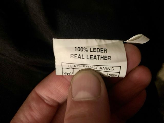 Cuero chaleco XL Espectacular