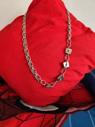 Collar de plata maciza