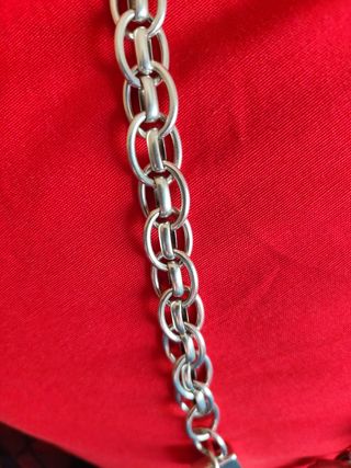 Collar de plata maciza