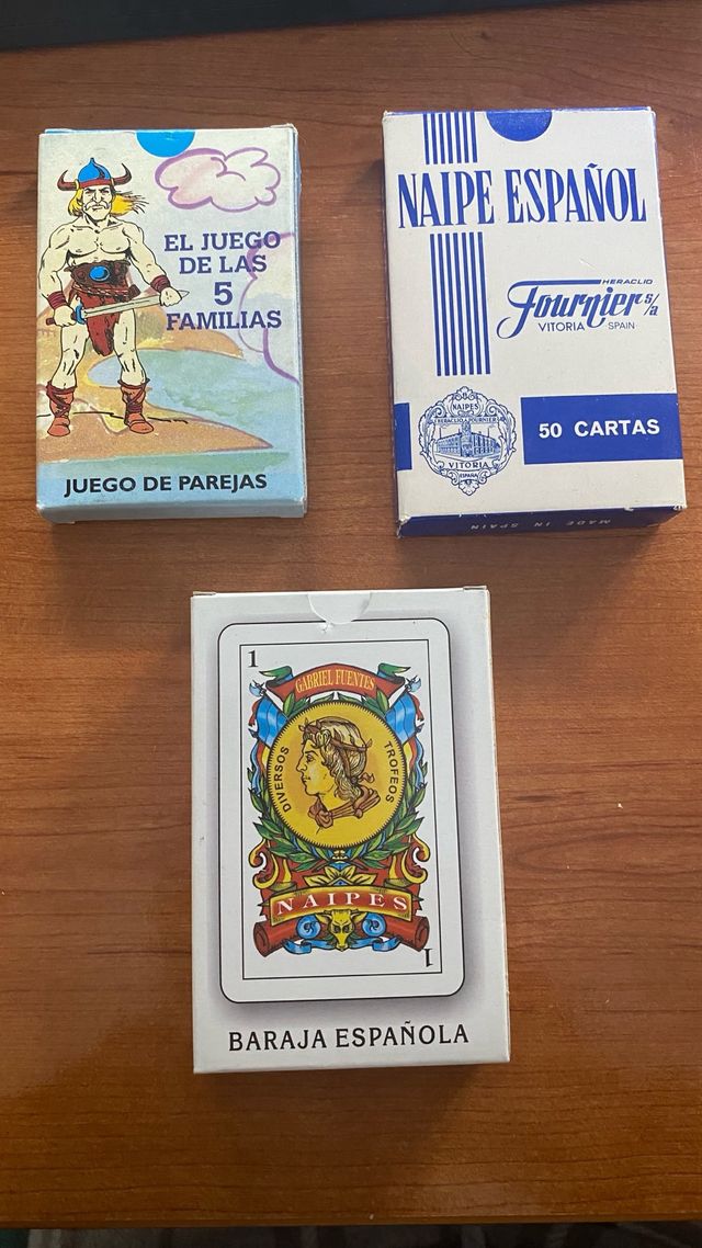 Lotes de juego de cartas nuevos