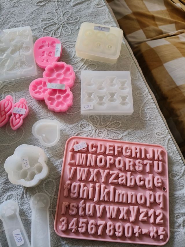 Moldes de silicona varios