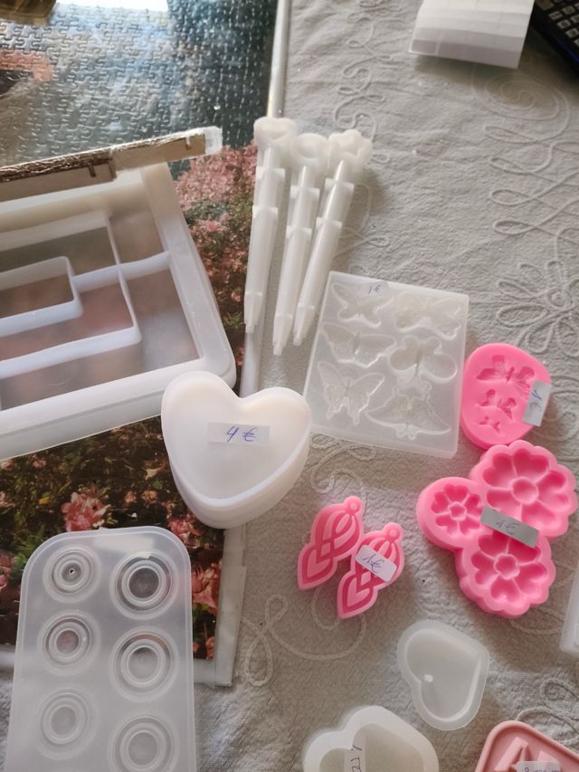 Moldes de silicona varios