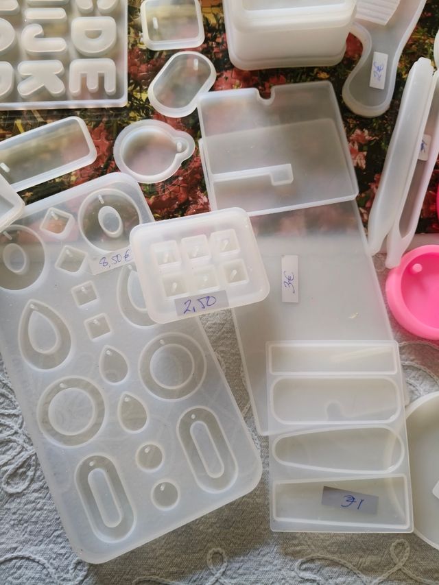 Moldes de silicona varios