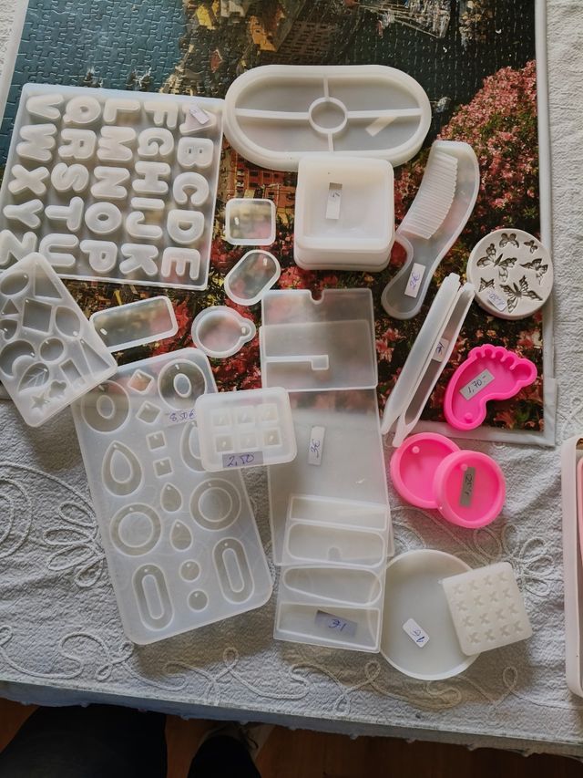 Moldes de silicona varios