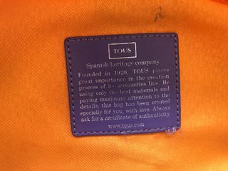 Mochila carrito TOUS