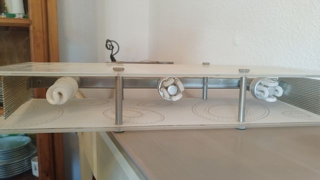 Lampara de techo cuadrada