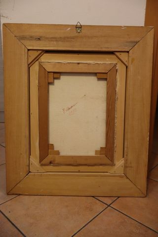 Quadro Dipinto 1978 olio su tela