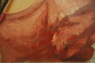 Quadro Dipinto 1978 olio su tela