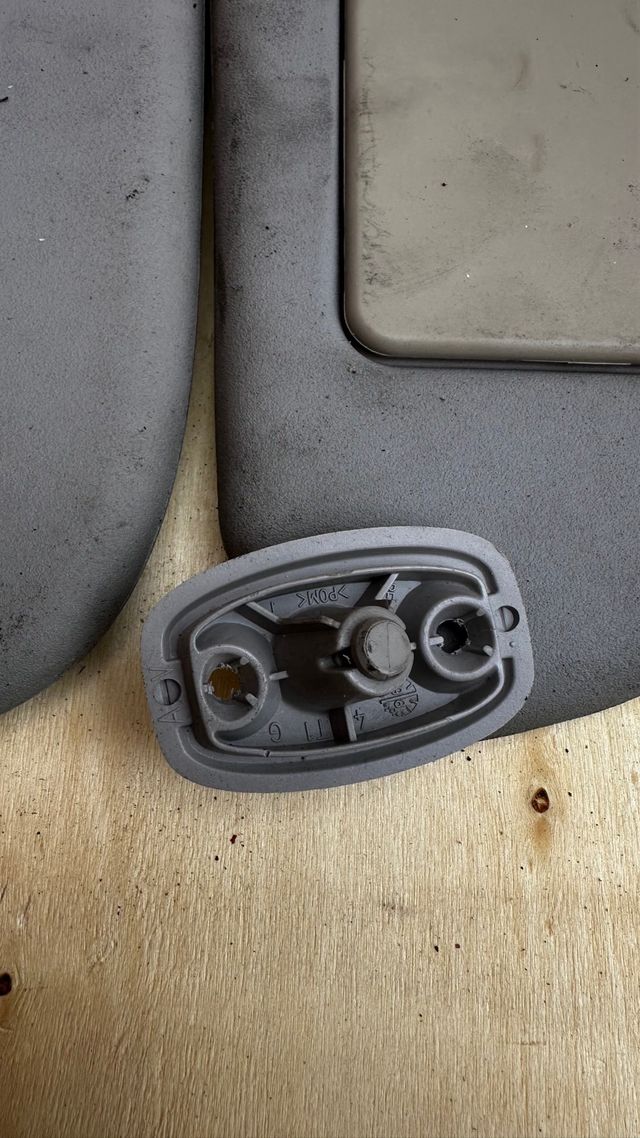 2 palas sol peugeot 206