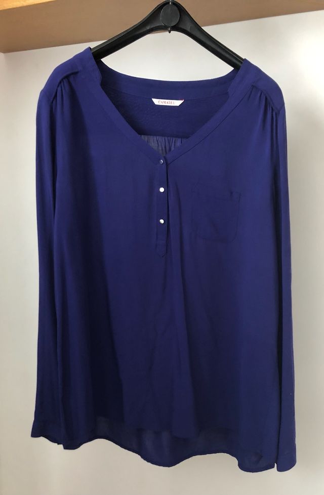 Camicia blu