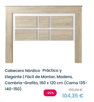 Cabezal y 2 mesitas LARA / BERLIN