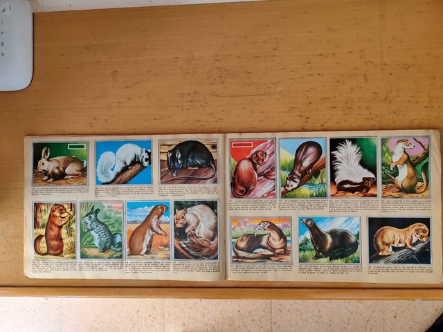 Album completo Zoología y Botanica 