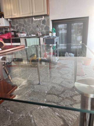Tavolo in Cristallo