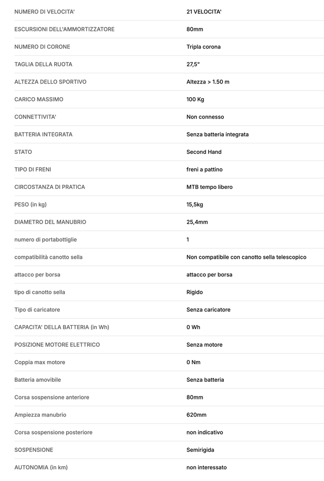 BICI Mtb donna Rockrider ST 100 bianco-rosa 27,5"