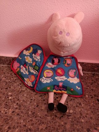 Peluche Peppa pig interactiva