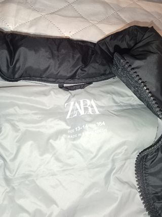 Chaleco sin mangas Zara 