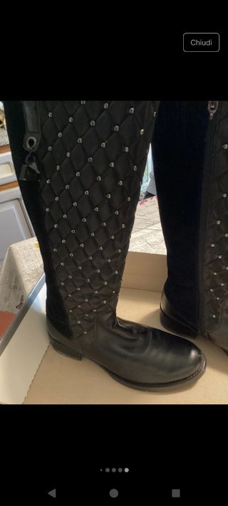 Stivali vera pelle n 37